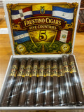 Five Country selection ( the box contains 20 cigars )